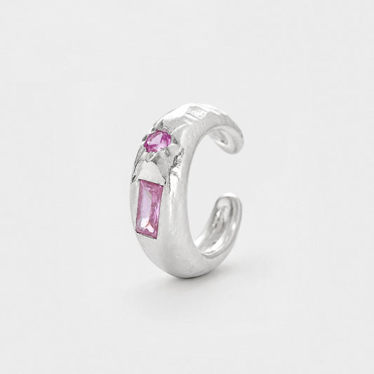 Capri Cuff - Pink Zirconia