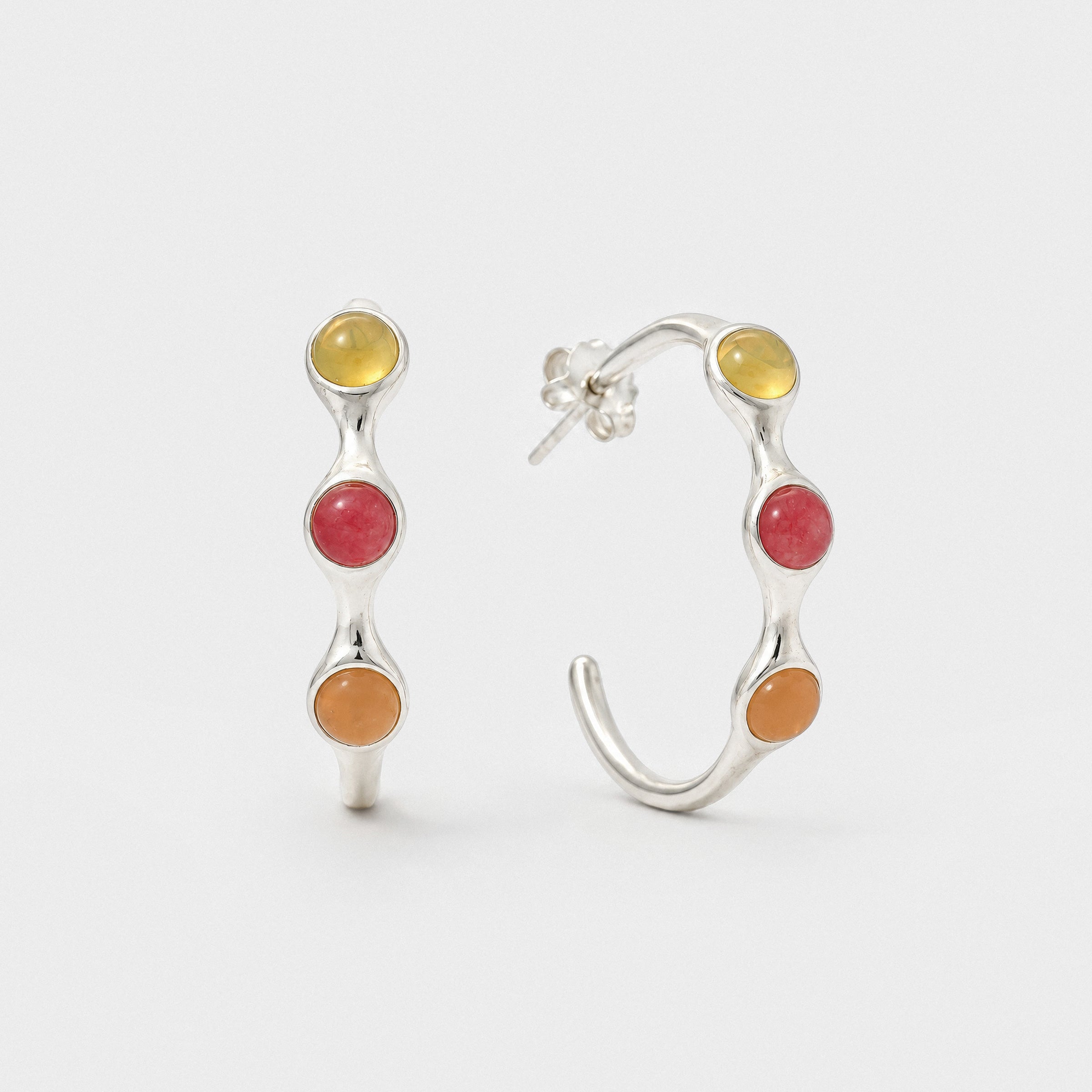 Saffron Hoops