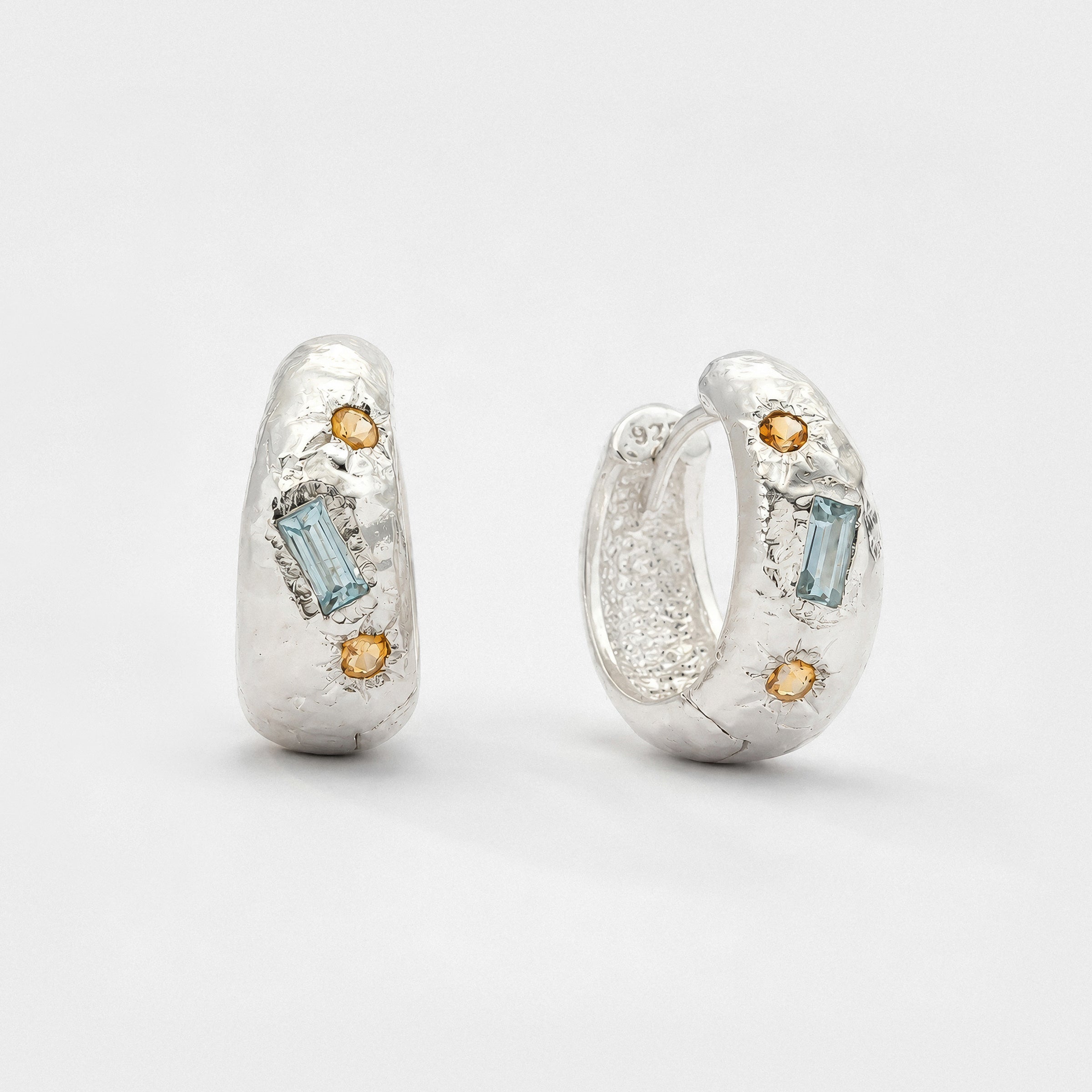 Carmen Hoops - Citrine