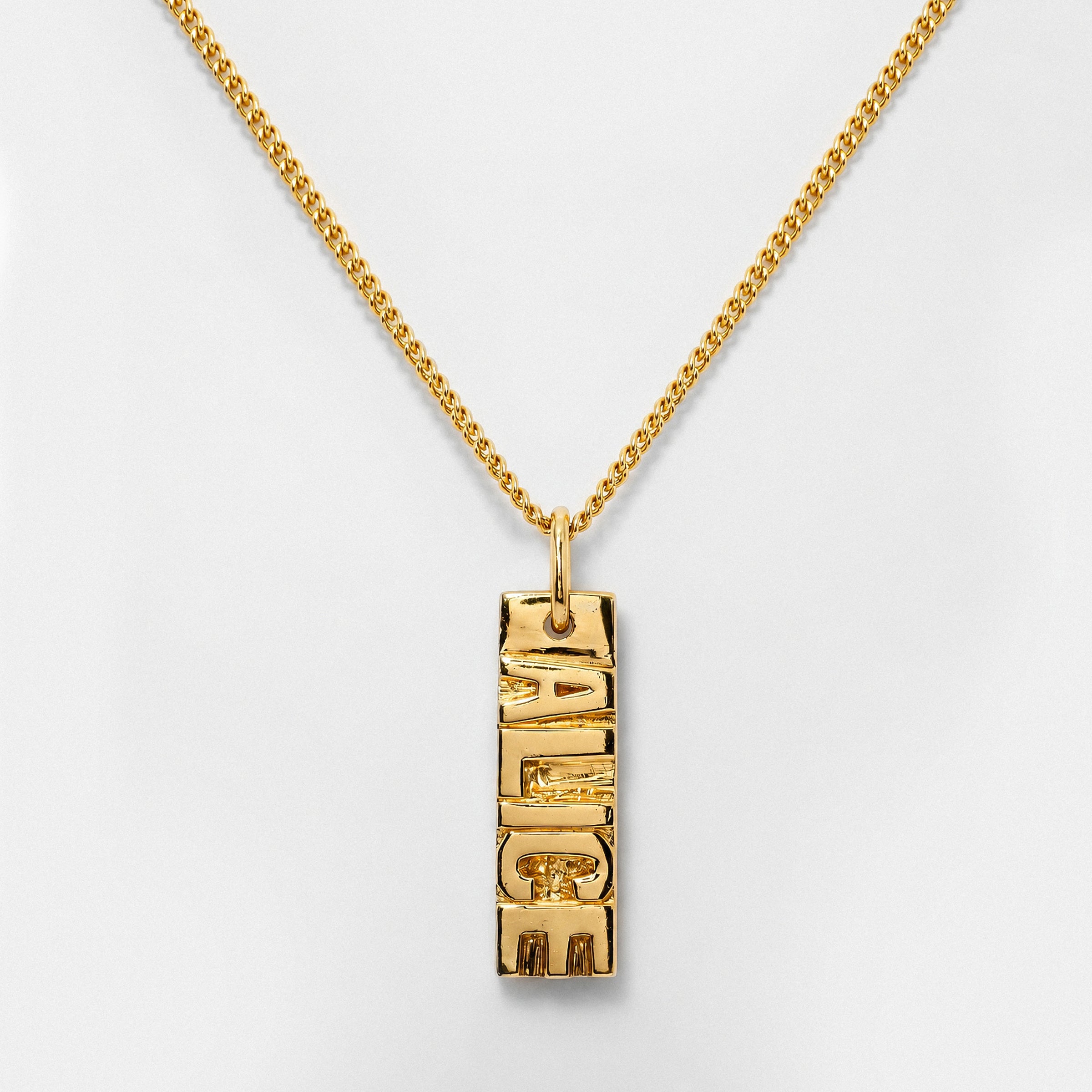 Custom Drop Necklace