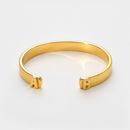 Custom Initial Cuff