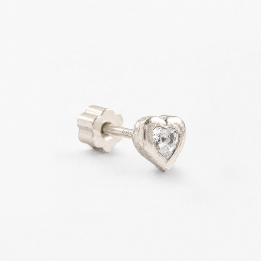 Tiny Heart Stud