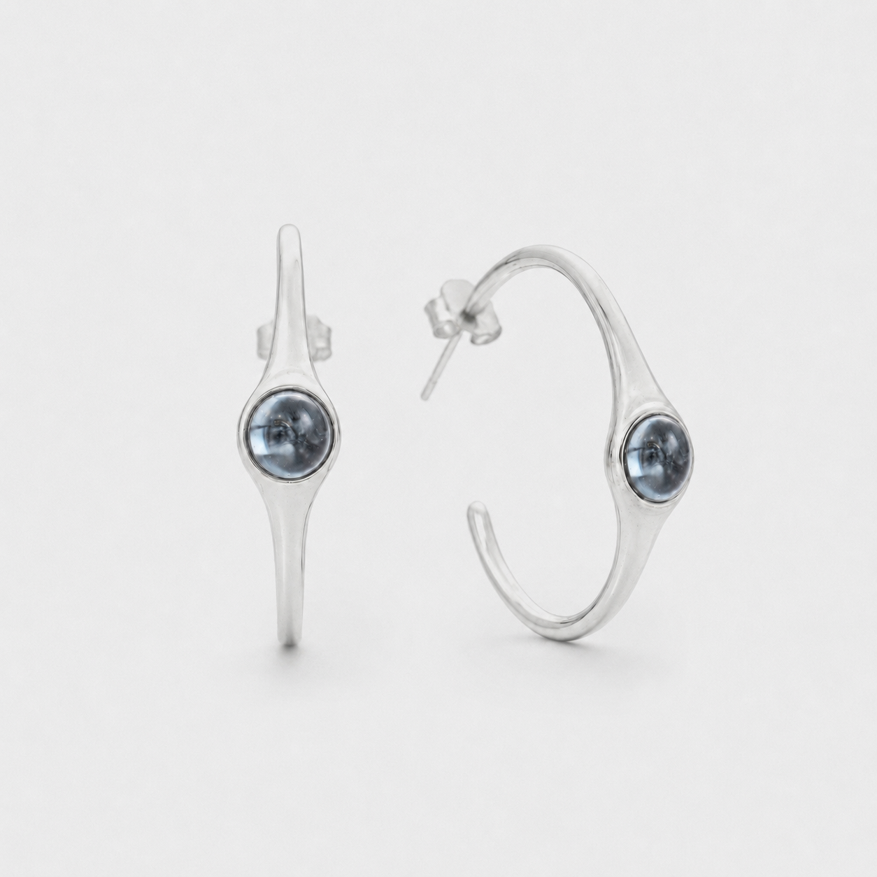 Cerulean Hoops