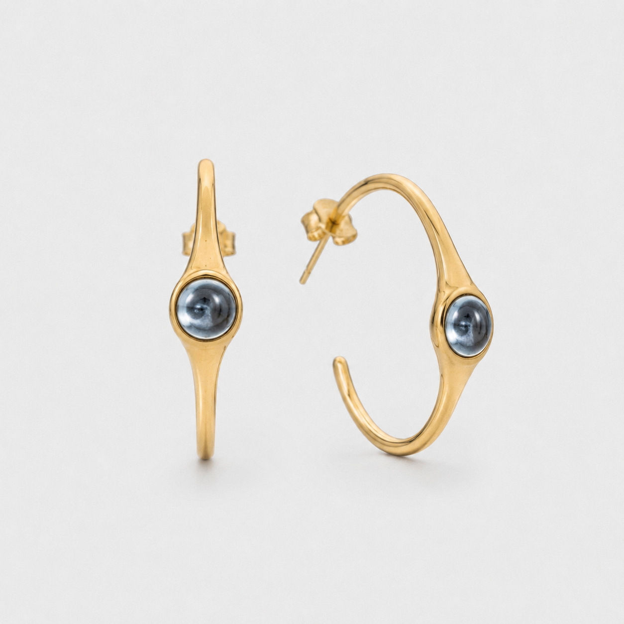 Cerulean Hoops