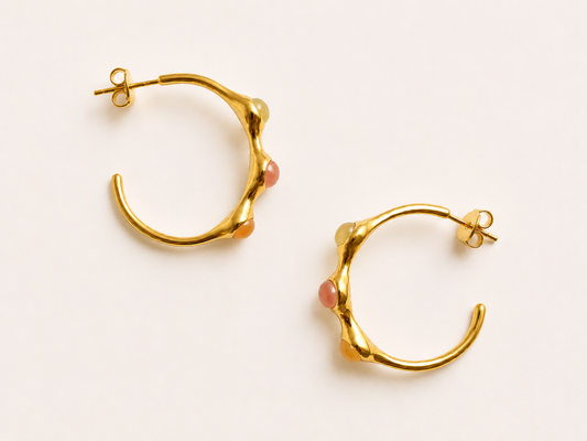 Saffron Hoops