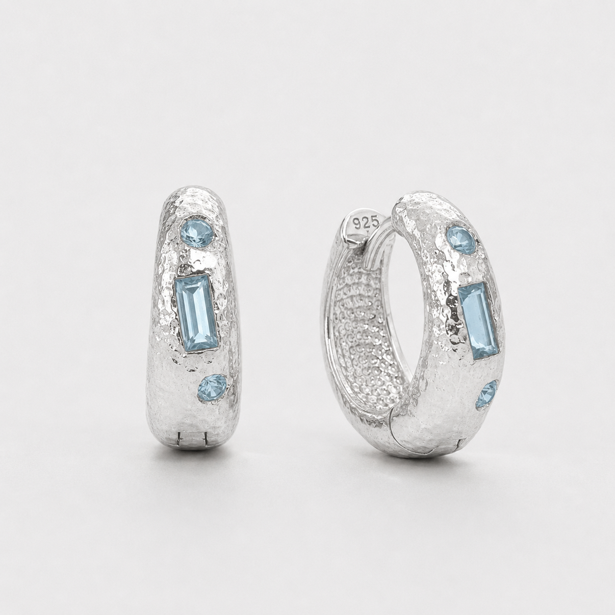 Mini Carmens - Blue Topaz