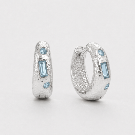 Mini Carmens - Blue Topaz