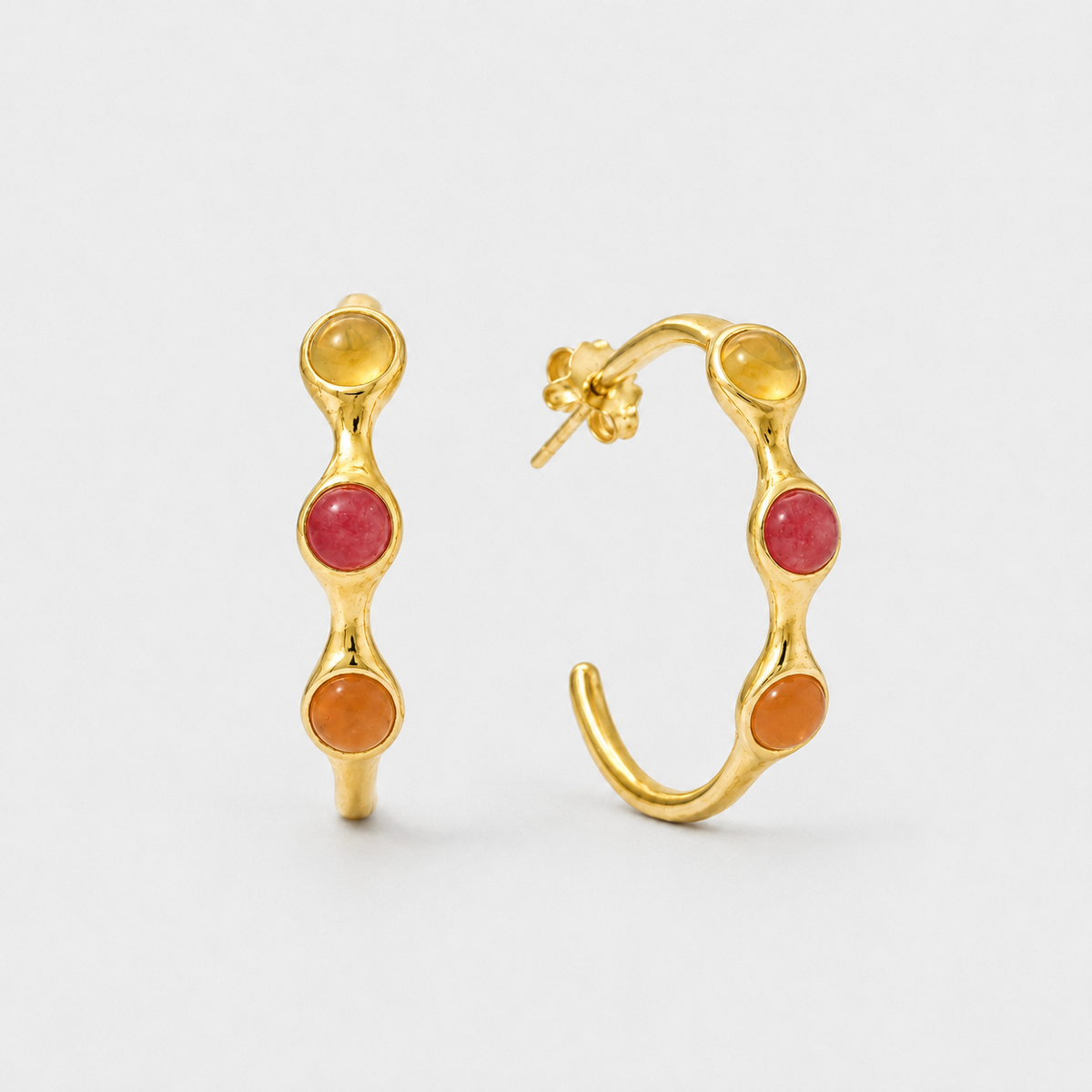 Saffron Hoops