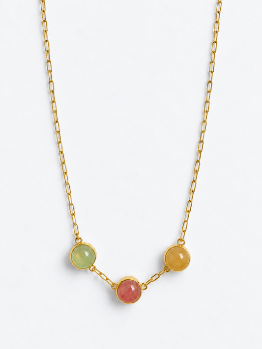 Saffron Necklace