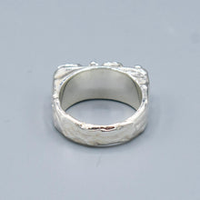 Load image into Gallery viewer, Wonky Love Ring - Silver
